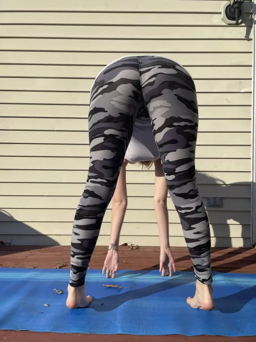 I just started doing yoga to improve my performance at work