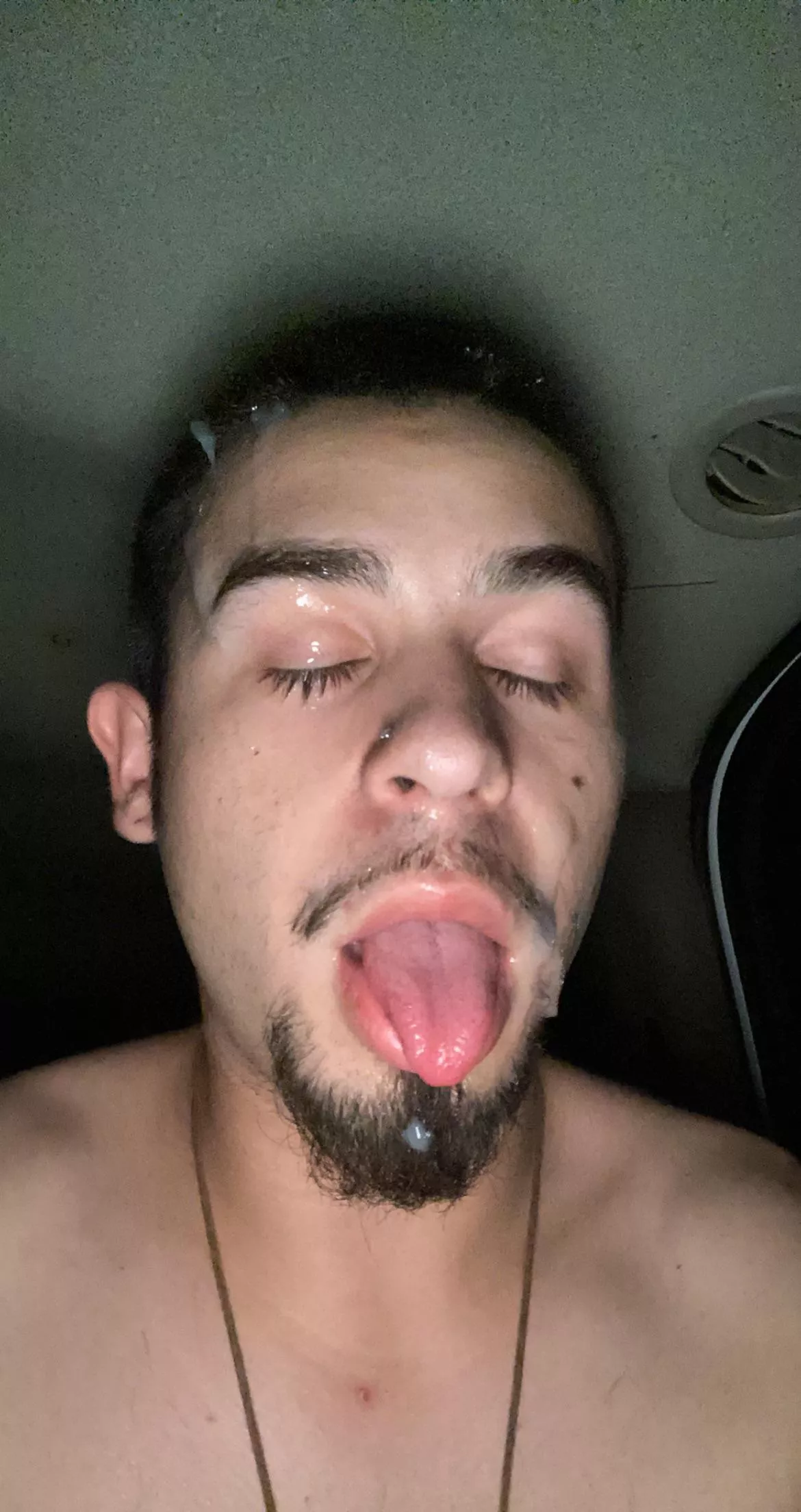 I just took the fattest load on my face I’ve ever had, I’m about to make a gif of the cumshot to post it I just took the fattest load on my face I’ve ever had, I’m about to make a gif of the cumshot to post it