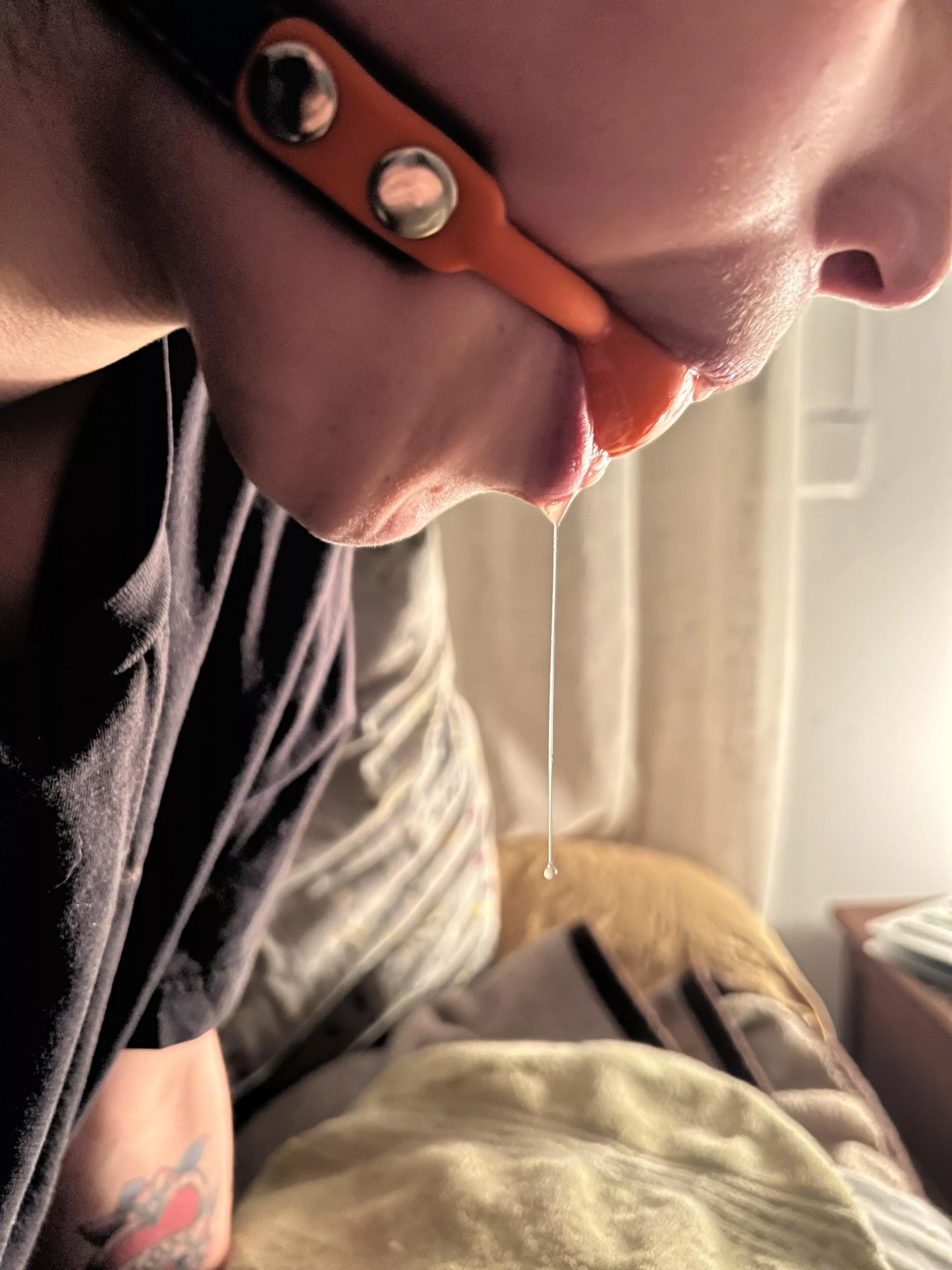 I just wanted to be gagged