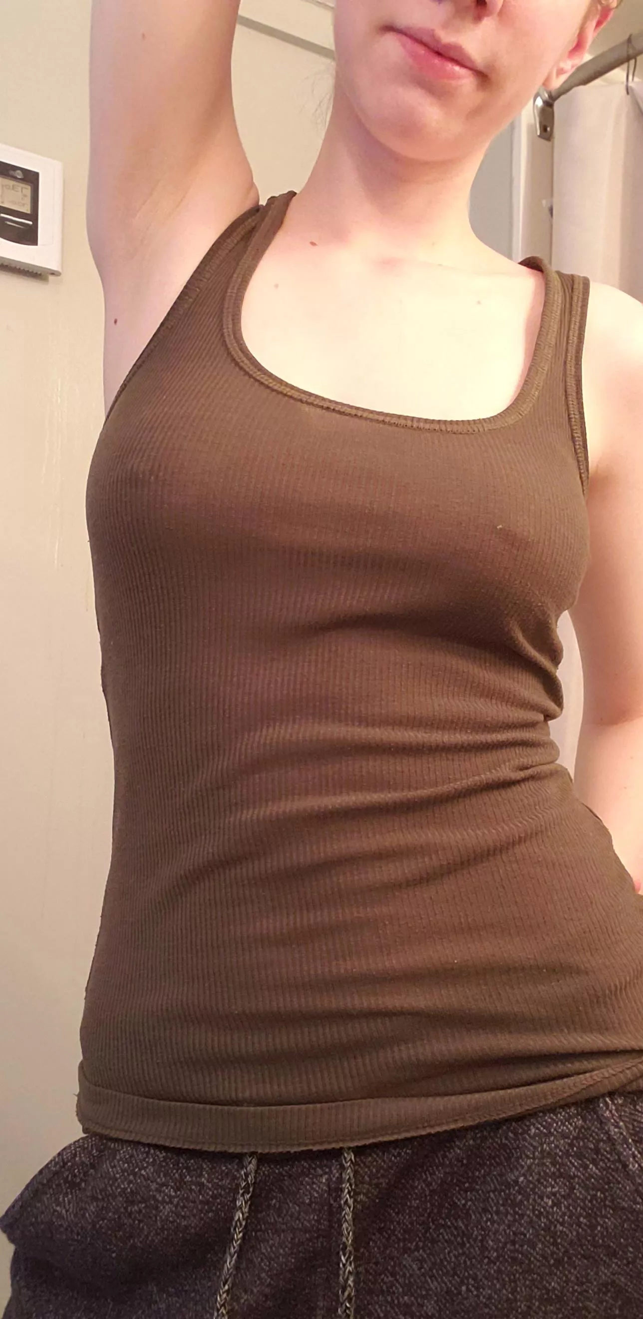 I just went all day with no bra😇