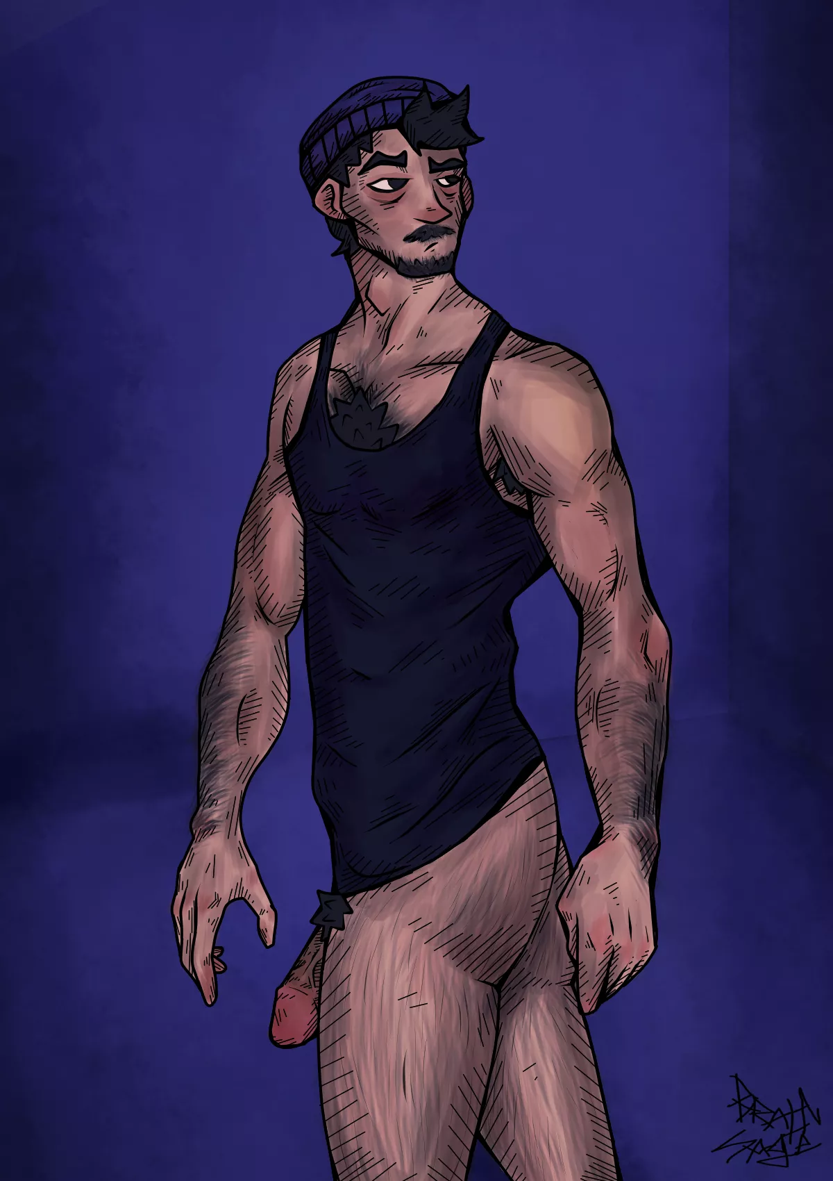 I keep drawing this character, name suggestions?