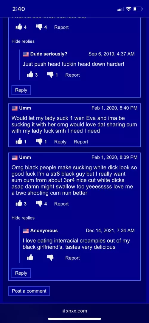 I know it’s not pronhub but damn that last comment And the reply