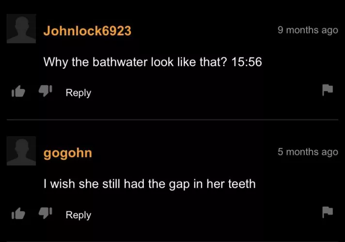 I know that bath water look nasty asl