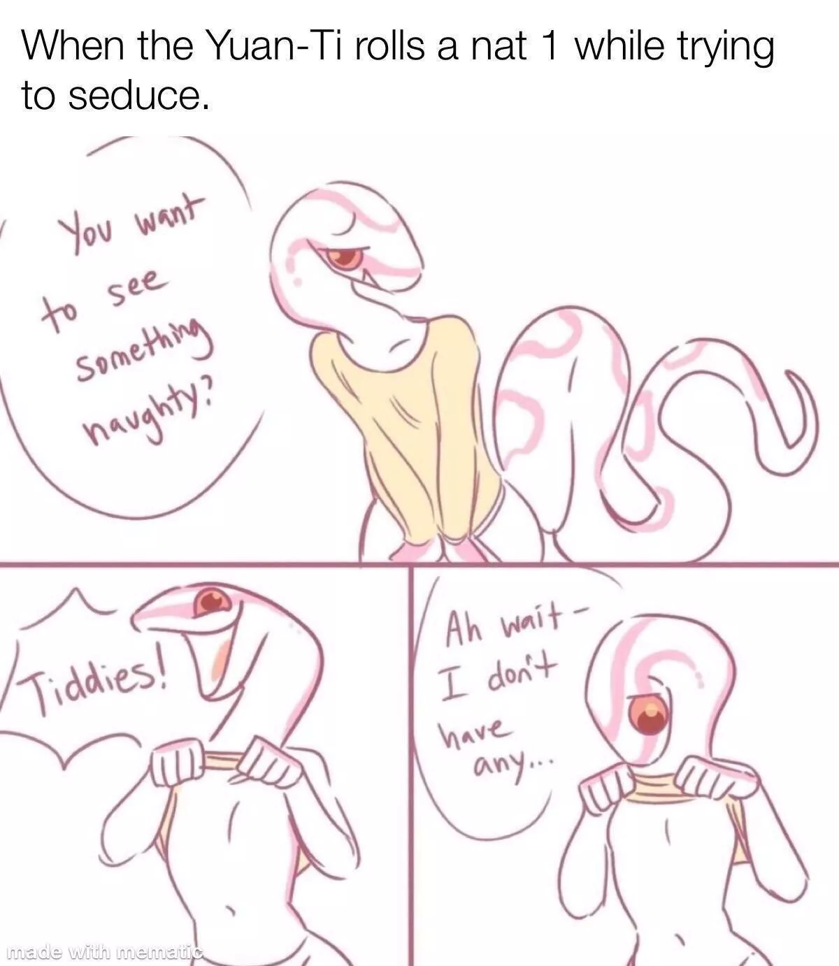 I know there’s a version of this where she has tits out there somewhere, can someone please help?