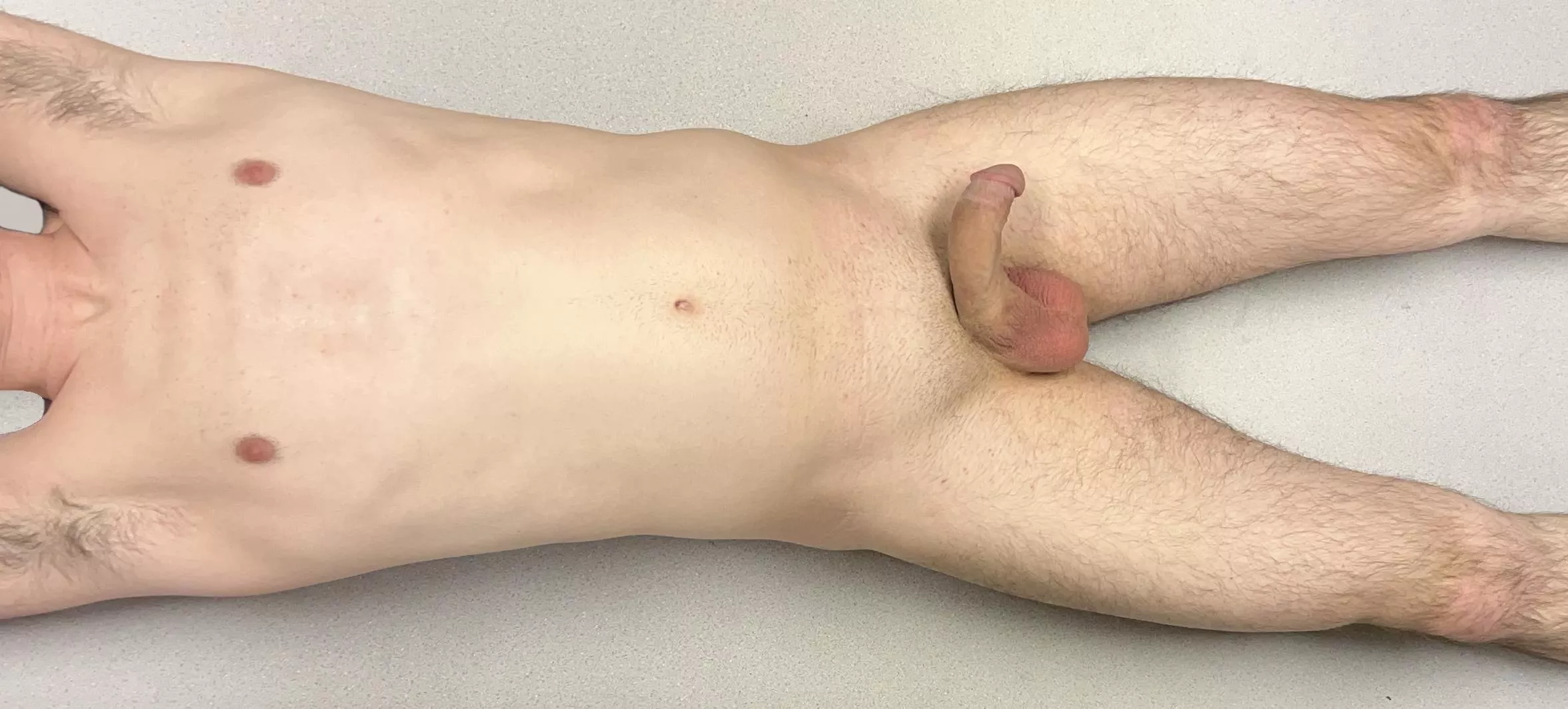 I let me roommate practice a medical exam on me for his class. I didn't know he was going to check my balls...