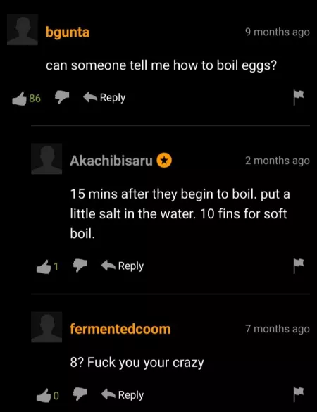 I like mine a bit runny