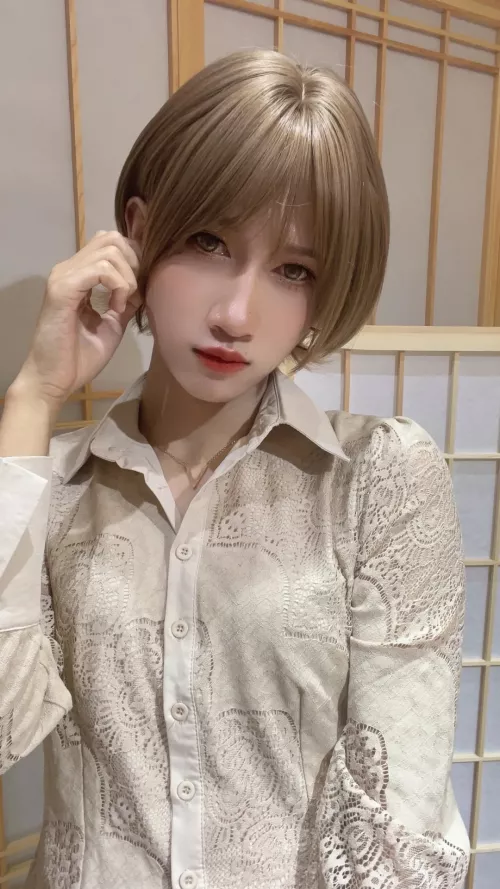 I like this hairstyle.💖