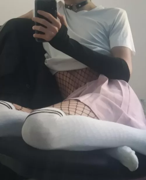 I like this pink skirt ^^