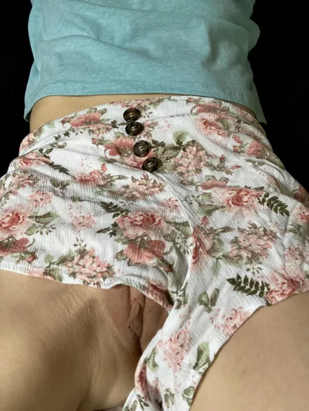 I like to pull them to the side a bit when I sit down.