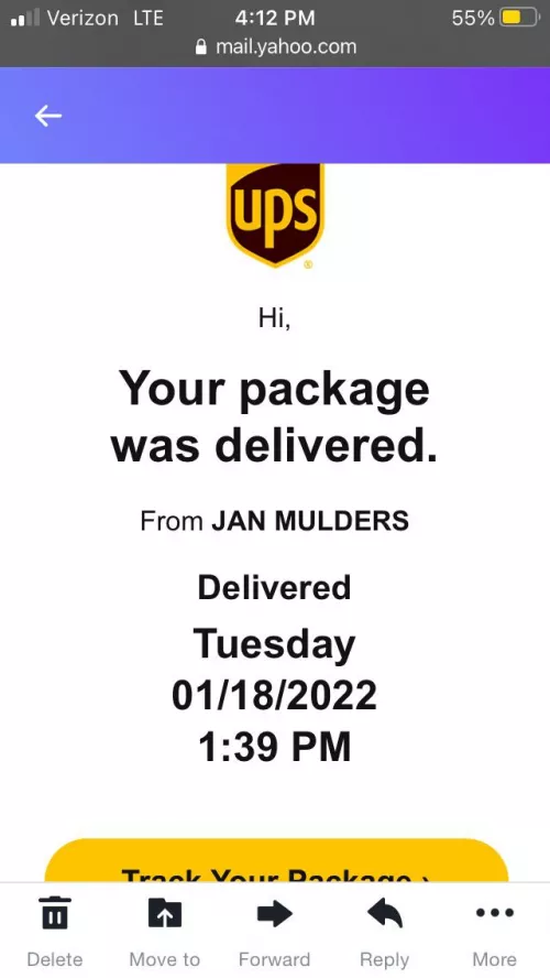 I little somthin-somthin just arrived, canβt wait for work to be over!