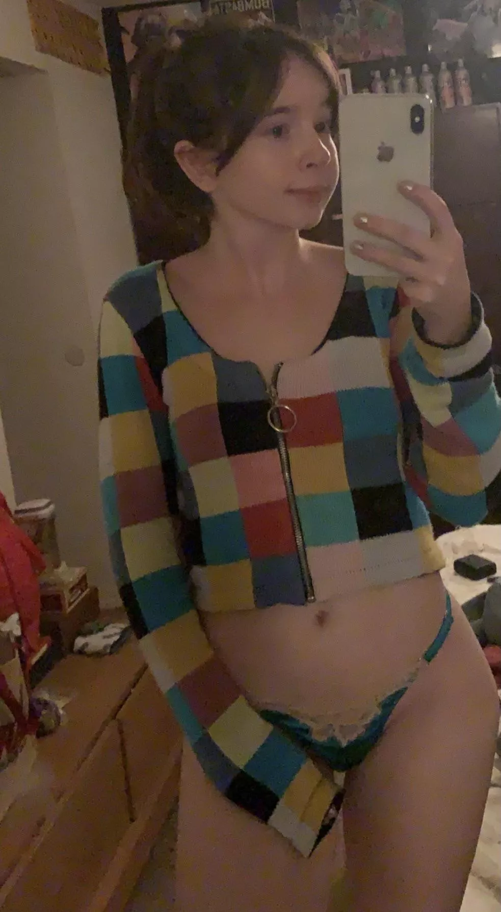 I look deathly pale but it’s ok