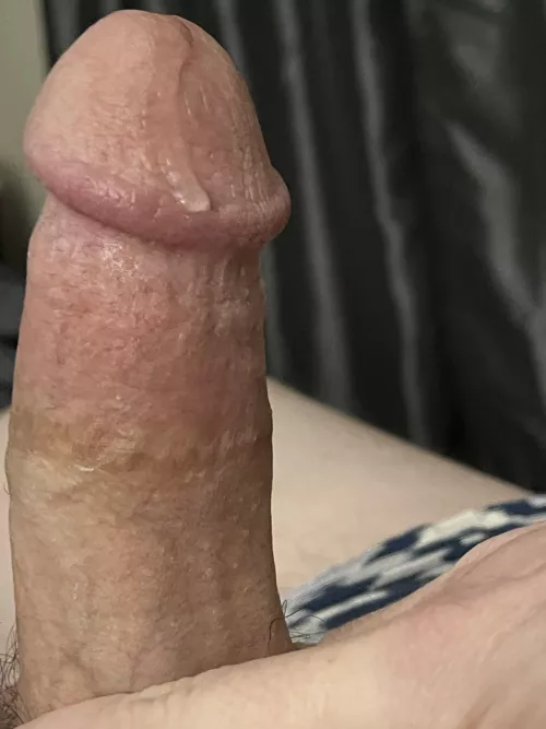 I love a little natural lube when edging