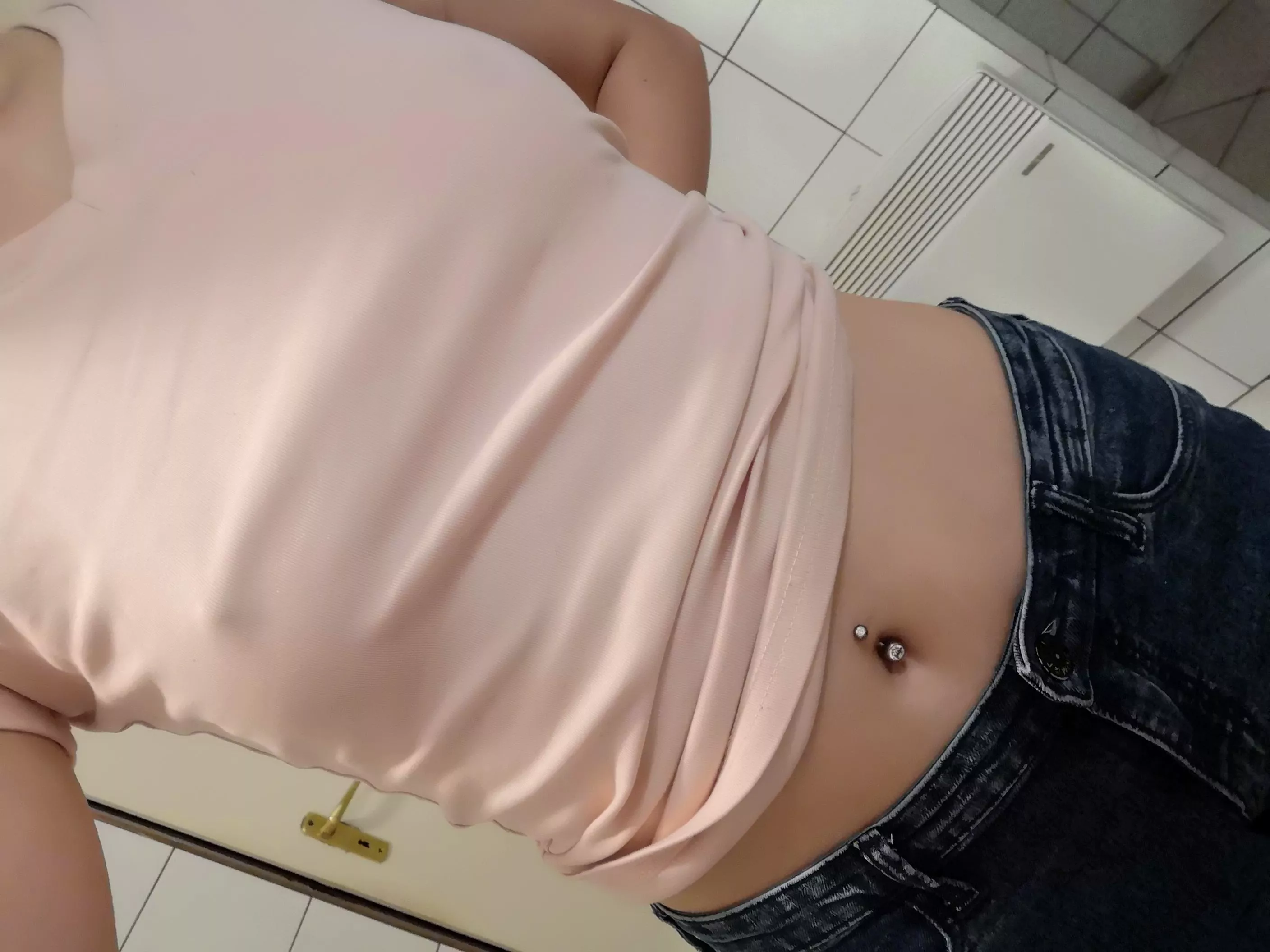 I love being braless at my friends house 😋 [OC]