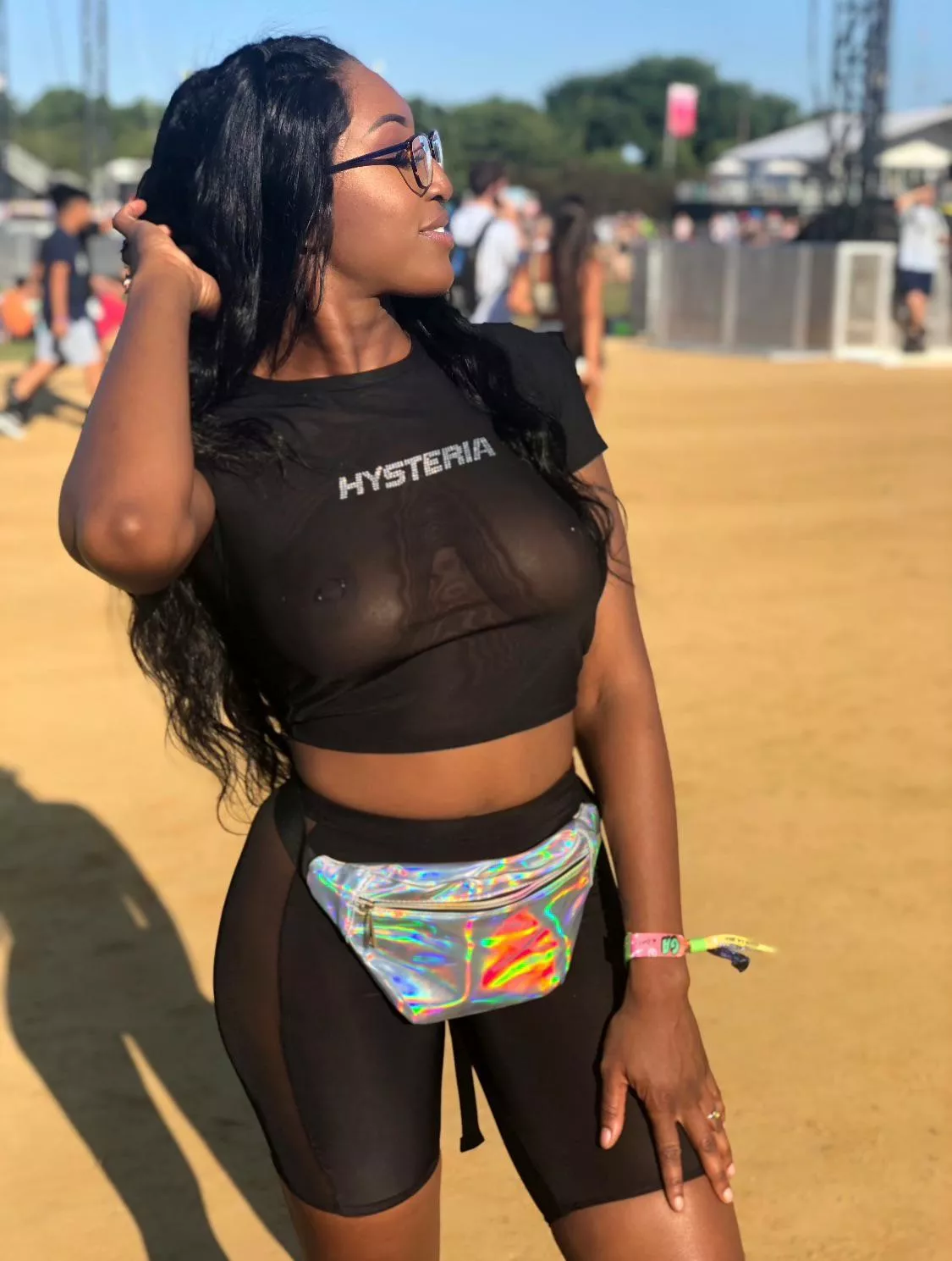 I love being in public and having my nipples out!