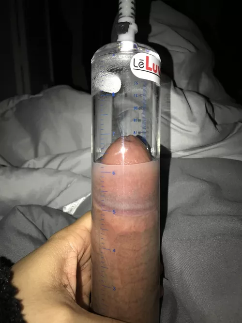 I love busting while I pump