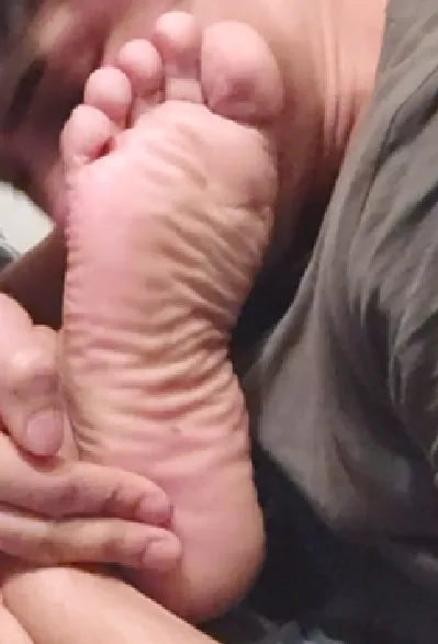 i love every part of my feet like crazy so someone can take care of those sweaty soles!