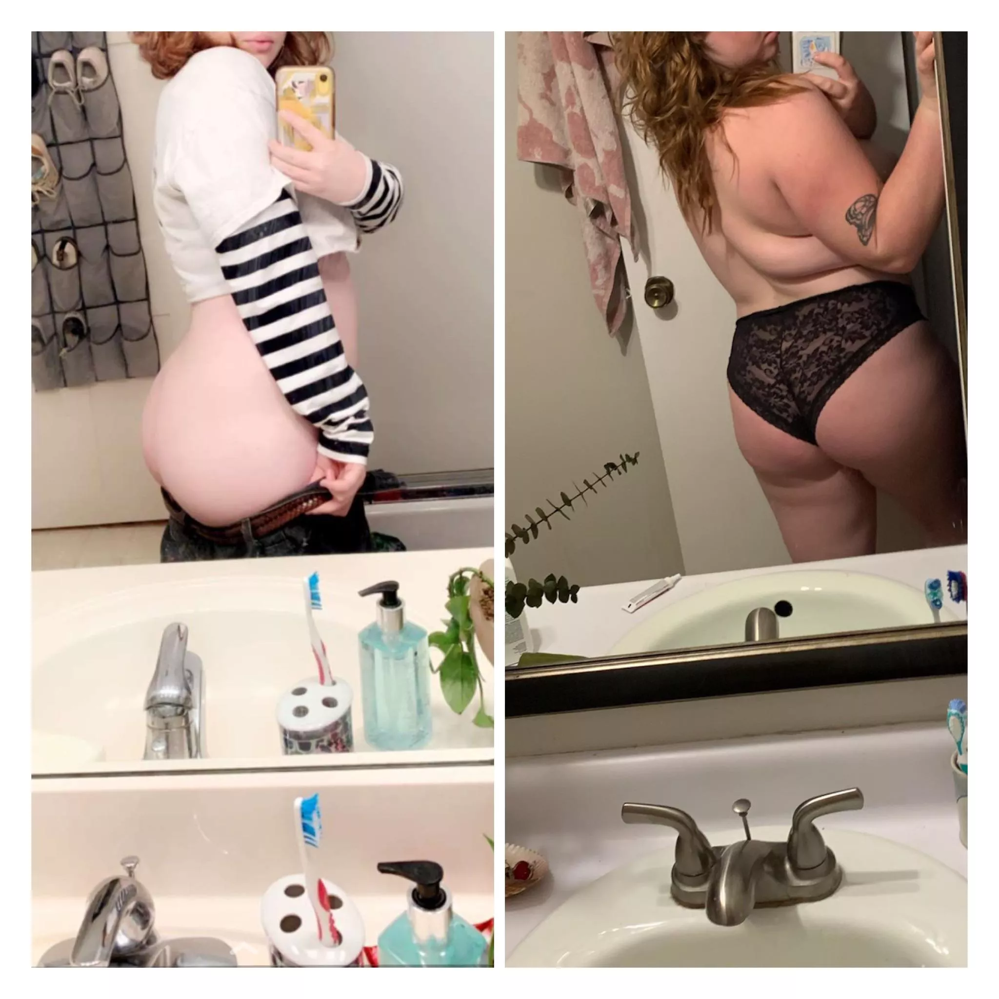 I love how much my ass is growing!