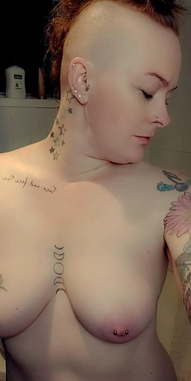 I love how well my tattoos show up on my pale skin