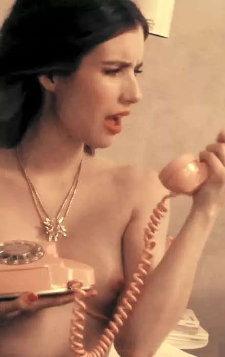 I love jerking to Emma Roberts