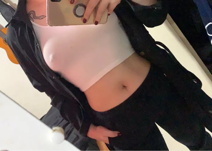 i love knowing all my colleagues can see my nipples