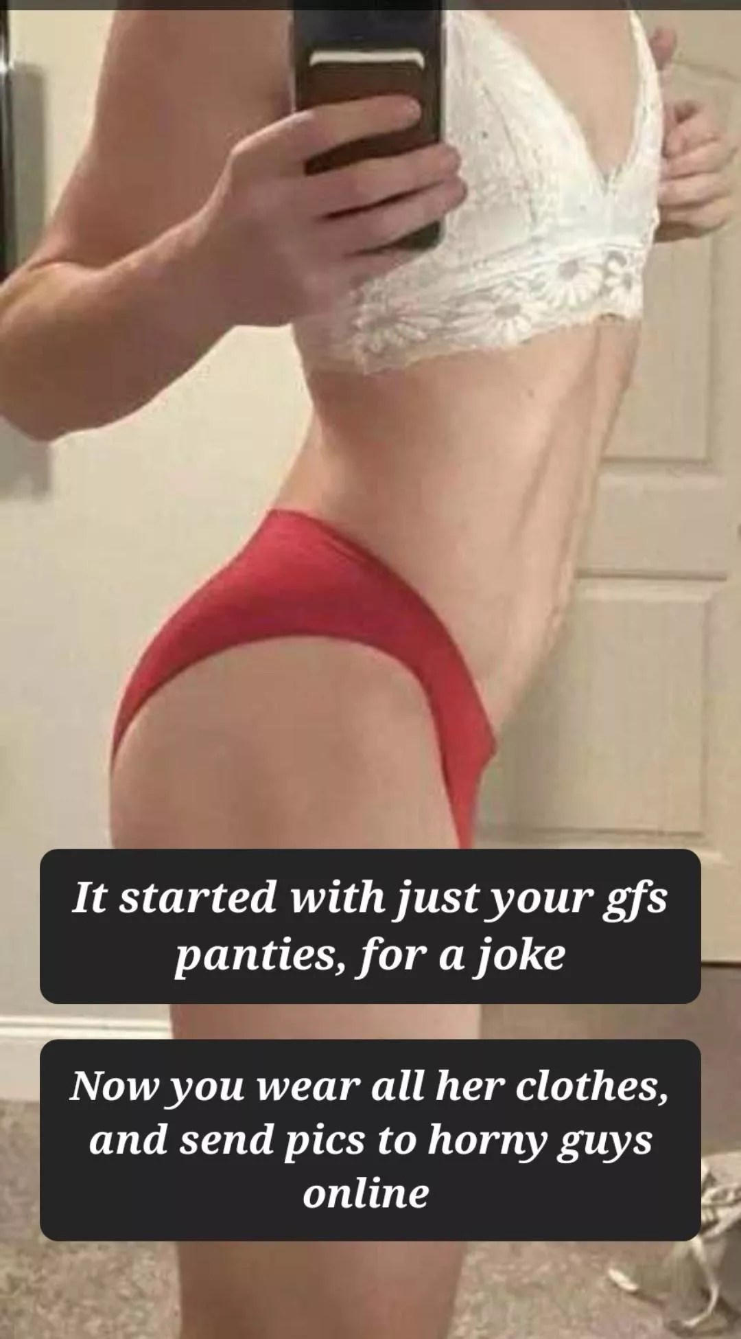 I love my pics captioned