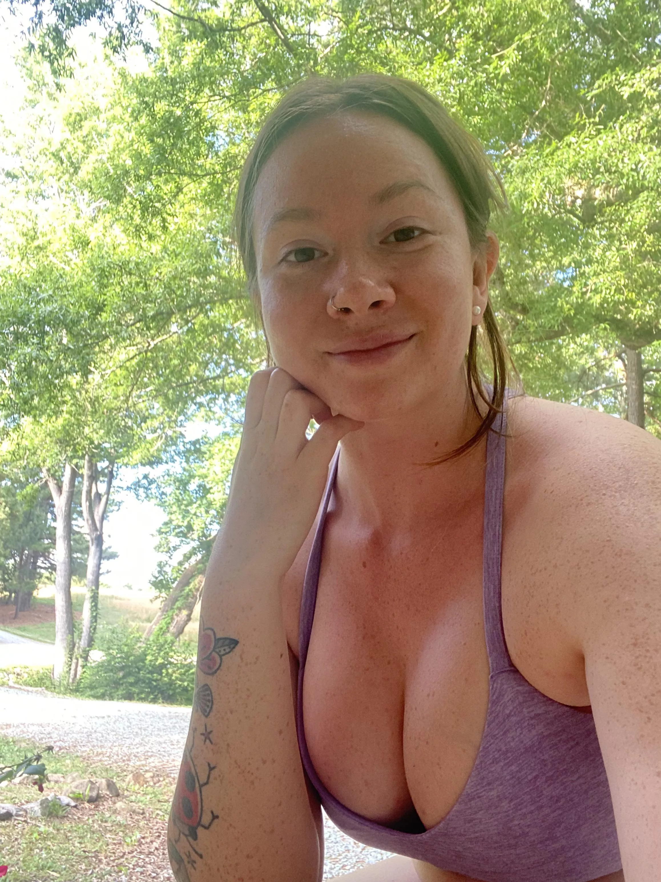 I love my wife’s freckles!