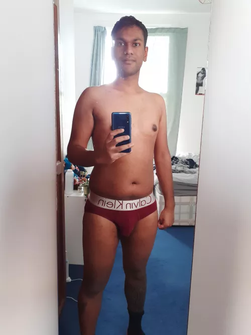 I love showing off in my briefs