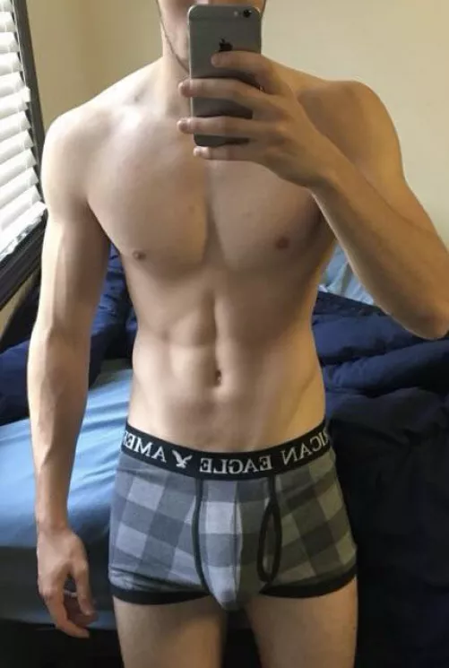 I love taking post workout underwear pics