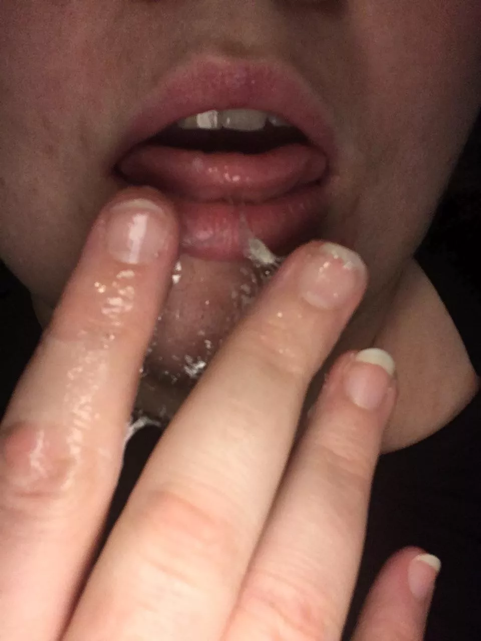 I love tasting my grool, it’s is the best 🥵