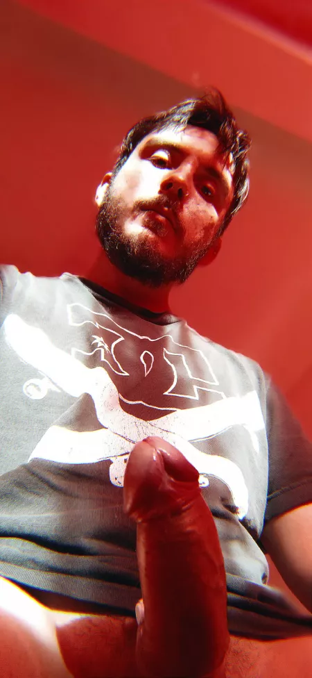 I love the color of my room at sunset. Makes me want to show my dick 🍆