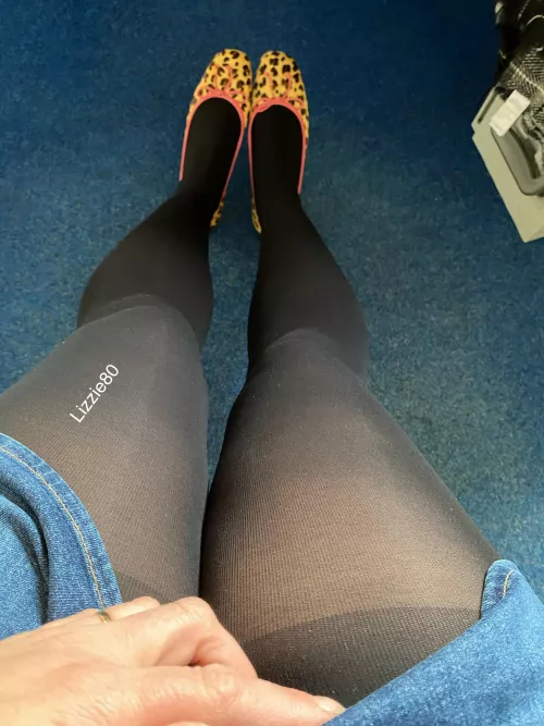 I love the feel of my legs in tights x