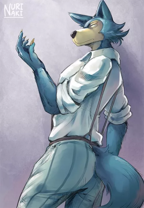 I love the look that Legosi is serving here [Nurinaki]