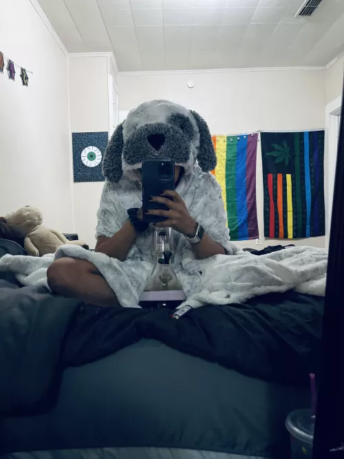 I love this blanket! It has pockets!