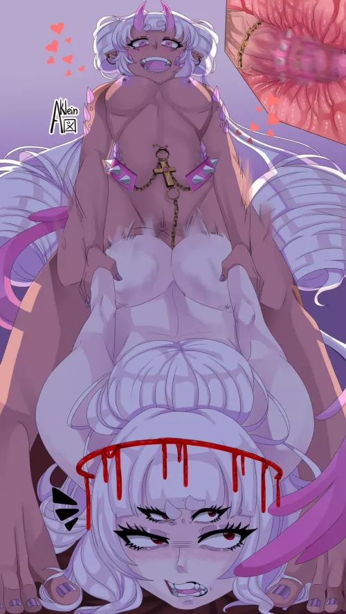 I love this down to her toes