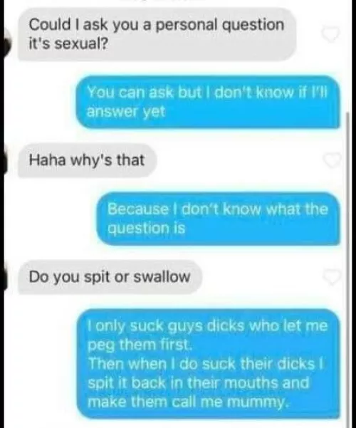 I love this ๐the reply was perfect ๐๐ฆ