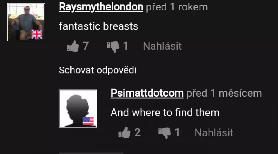 I love those comments :D