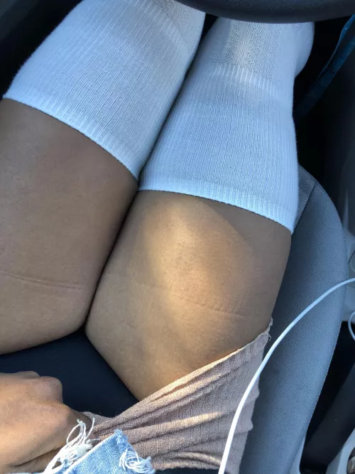 I love to touch myself in traffic