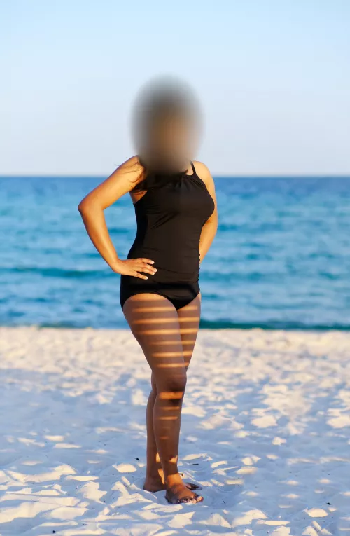 I love wearing swimsuits. How do I look in this? [F]