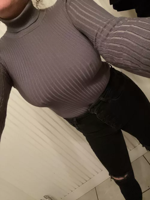 I love when my nipples poke through.