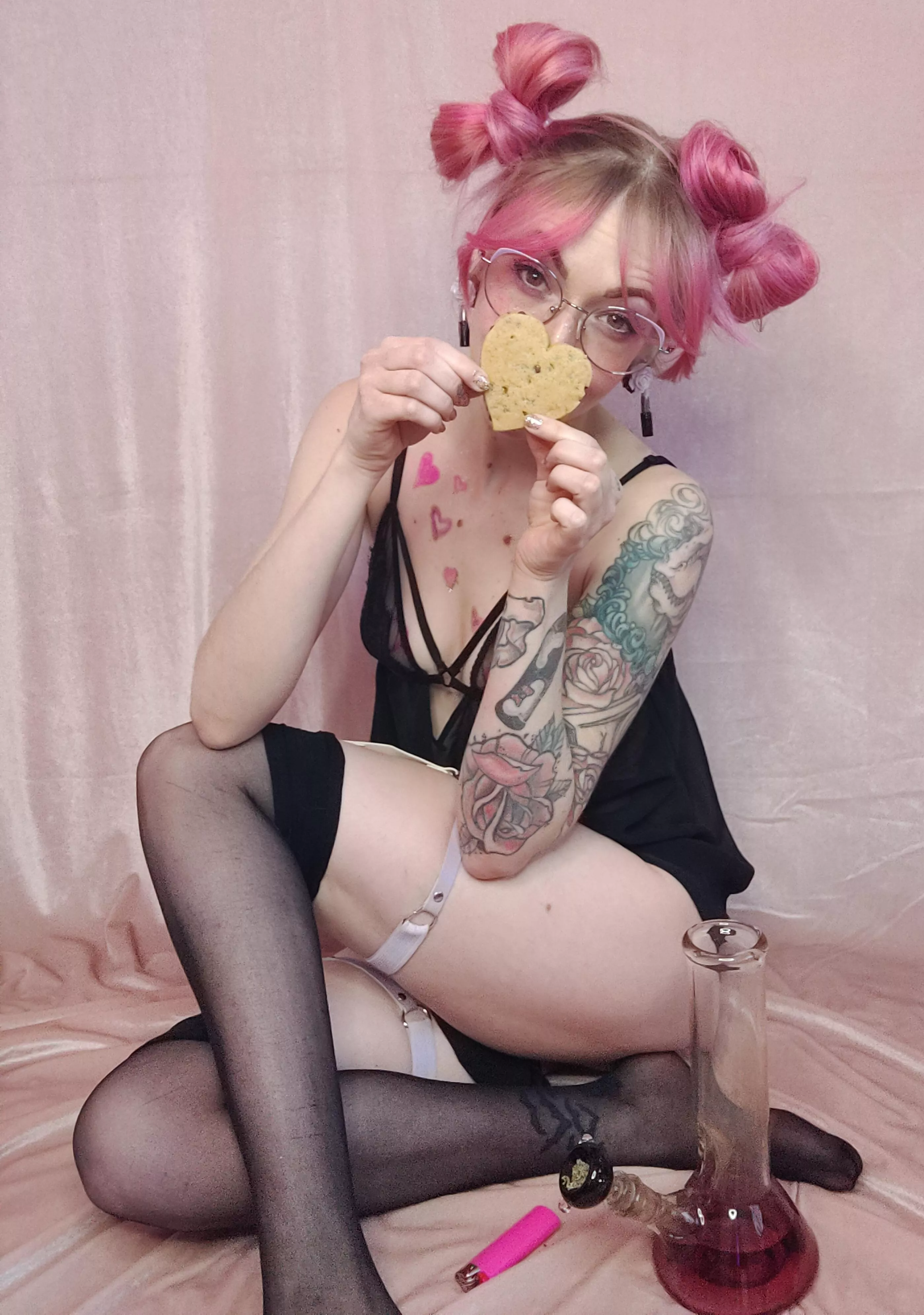 I made infused cookies for today!