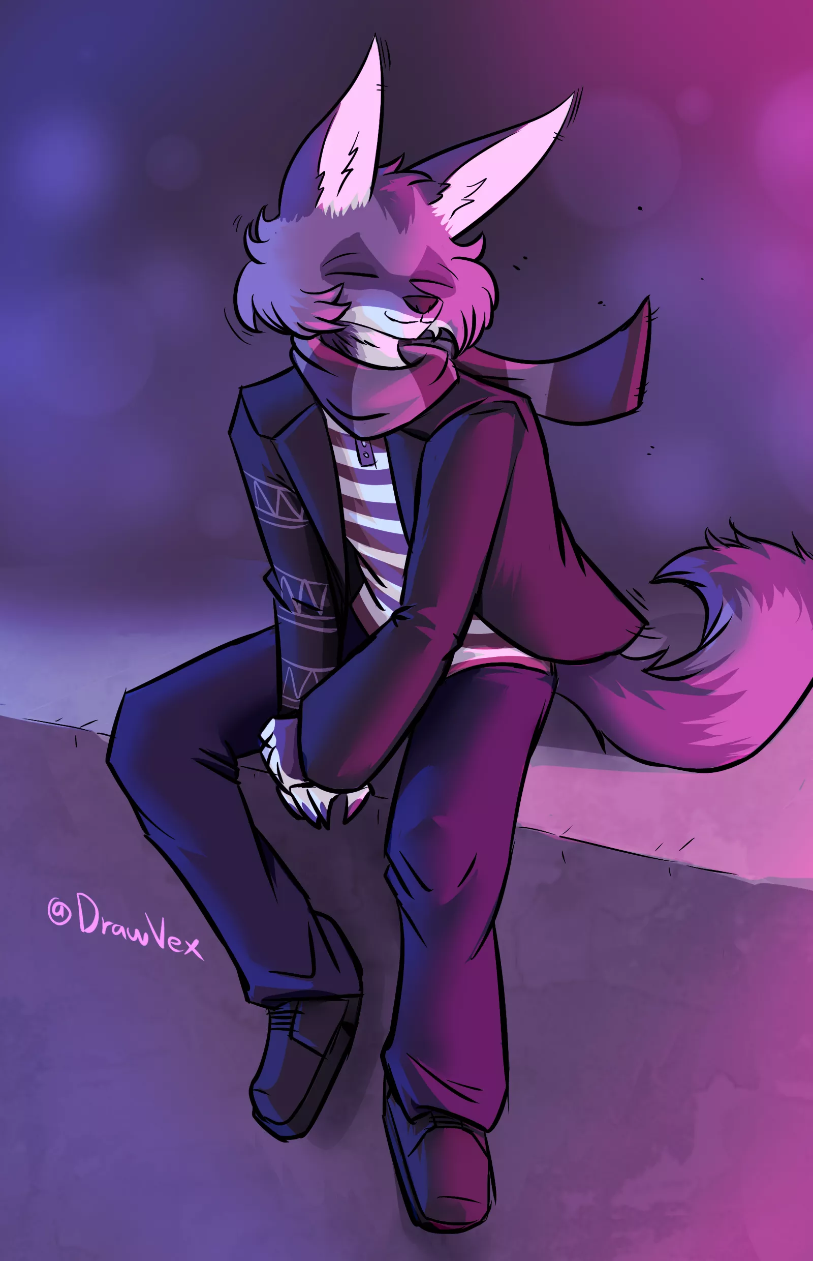 I made this a couple of days ago, I finally discovered that I am Bisexual, this became quickly one of my favorite pieces. It just makes me happy