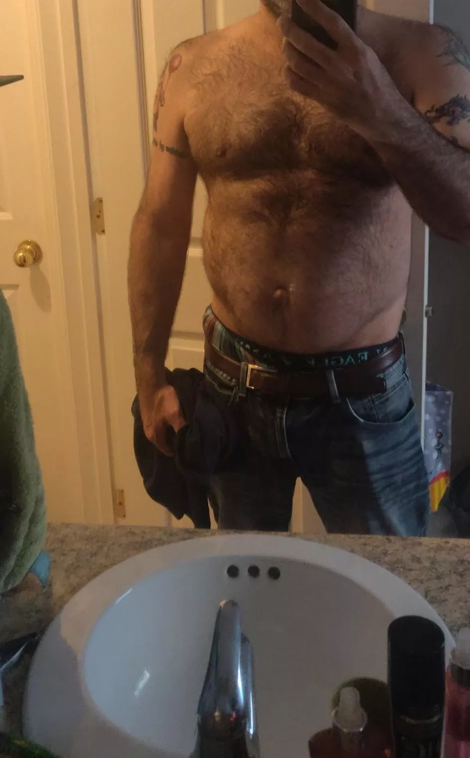 I mean my arms are in it, that counts right?