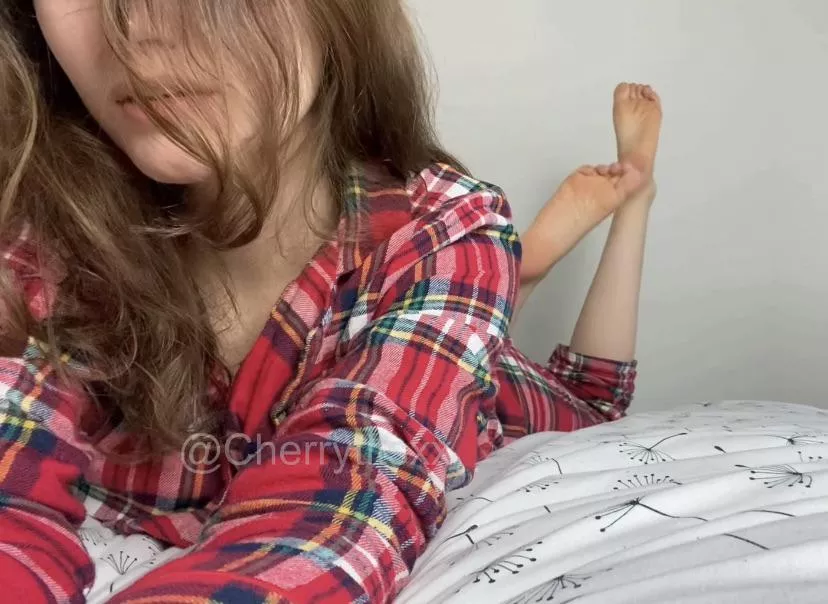 I might try and tempt you to stay in bed a little longer. My feet need some attention 😏