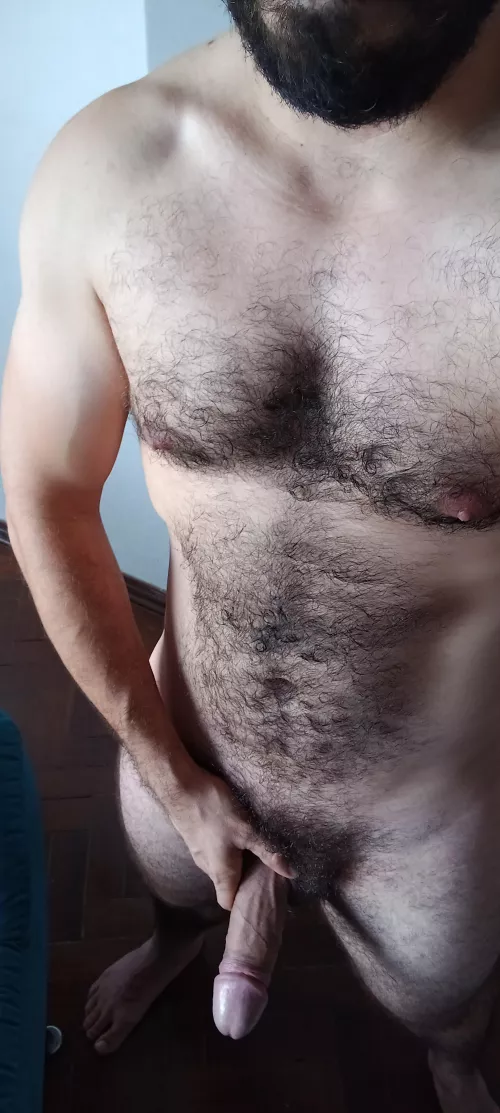 I miss another hairy Men to play with me.