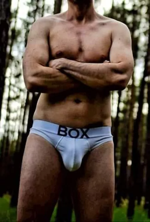 I mostly wear boxerbriefs, but I have this one piece, what do you think? 😉 DM or comment pls 😊