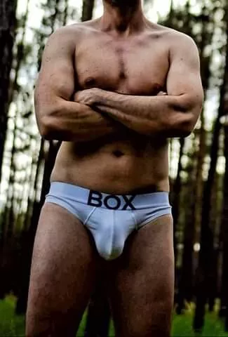 I mostly wear boxerbriefs, but I have this one piece, what do you think? 😉 DM or comment pls 😊