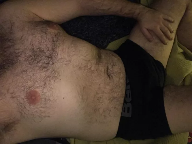 I need hands all over my chest