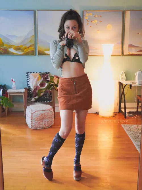 i need some warmer weather so i can pull this skirt out again. π