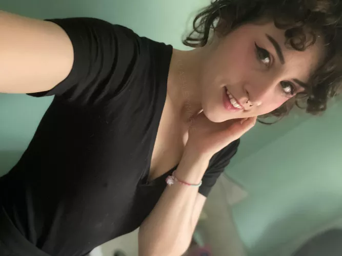 I never wear a bra to work…