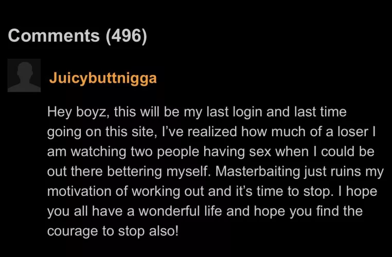 I only watch three or more people having sex, so I’m ok.